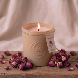 Bougie parfumée - Rose