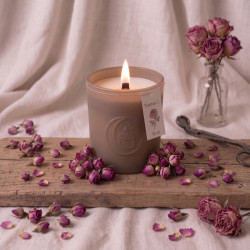 Bougie parfumée - Rose