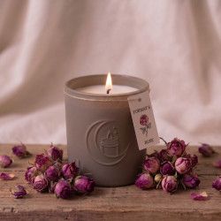 Bougie parfumée - Rose